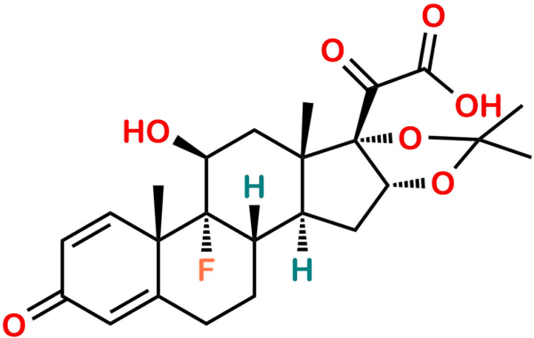 21-CARBOXYLIC ACID TRIAMCINOLONE ACETONIDE